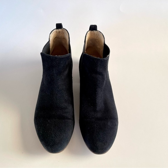 M. Gemi Chelsea Boot Deserto Suede Ankle Flat Classic Minimalist Italy Black 7 - Picture 4 of 10